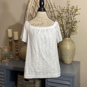 Banana Republic white top